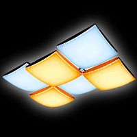 Светильник светодиодный (Люстра) FP2326 WH 192W D720x480 ORBITAL ПДУ																										 картинка 